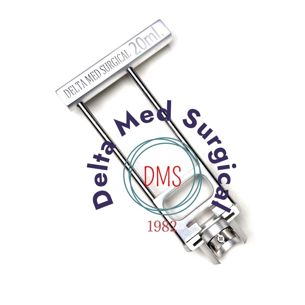 20ml Aspiration Gun Handle | Reusable Single-Handed Vacuum Aspiration Syringe