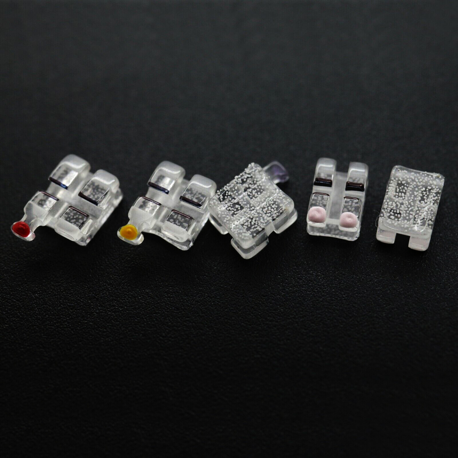 Star DENTECH Orthodontic Sapphire Brackets ABSOLUTE Ceramic Braces MBT 022 345