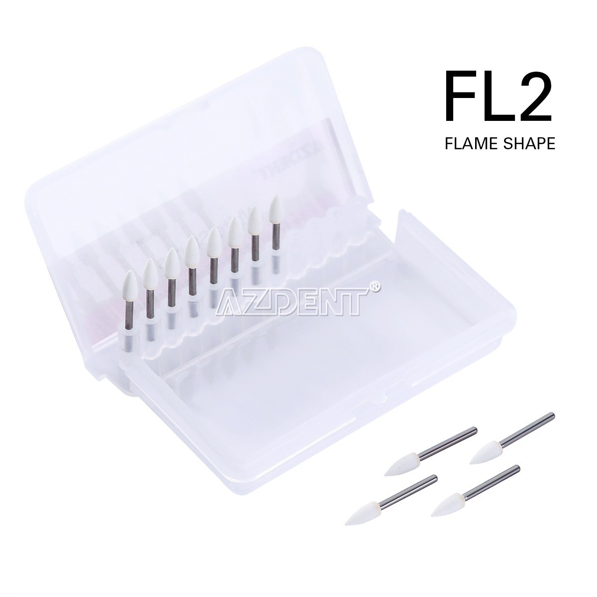 AZDENT Dental Composite Polishing Kit RA HP Bur For Low Speed Handpiece