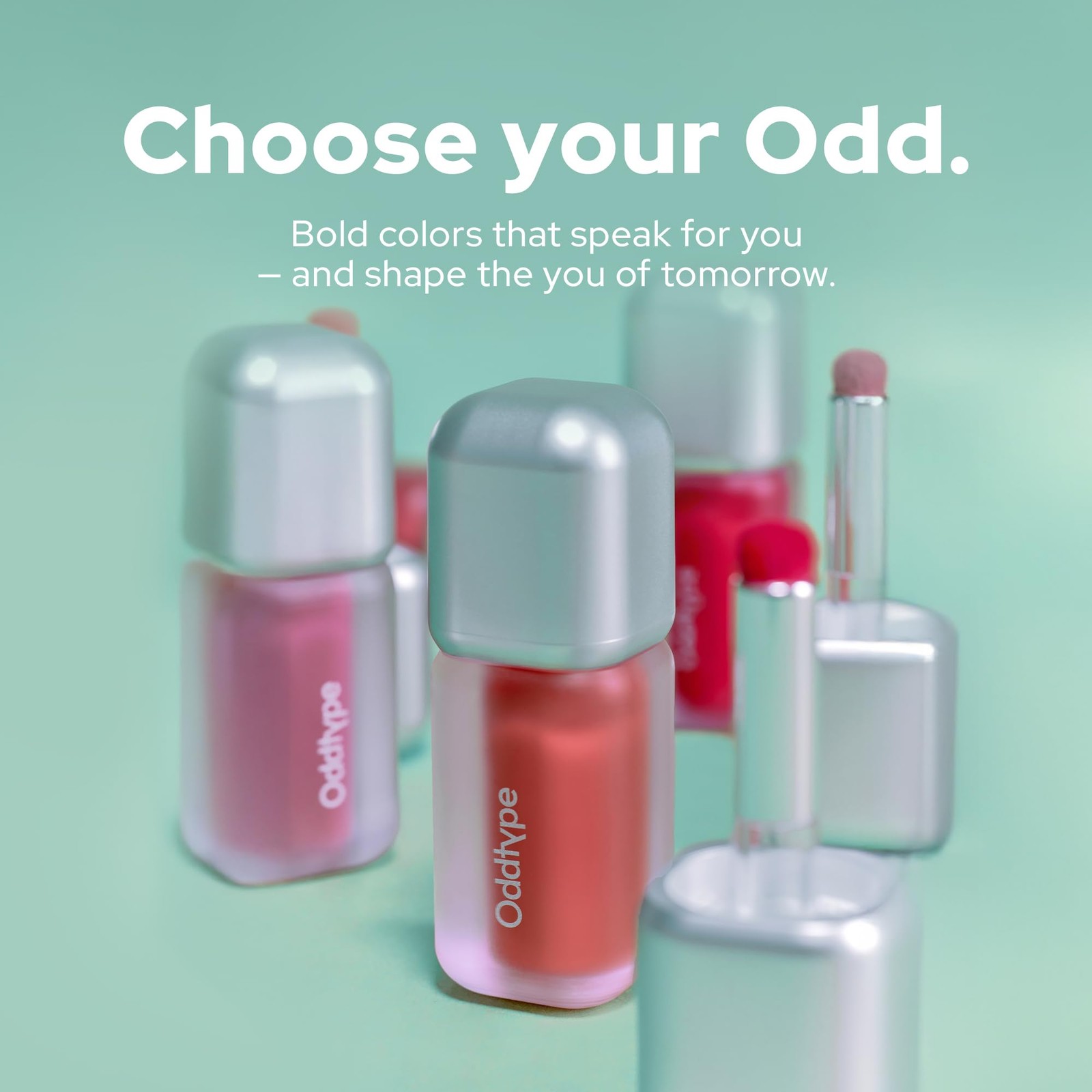 Oddtype Unseen Blur Soft-Matte Lip Tint Long-Lasting Stain Blendable 562 Uri