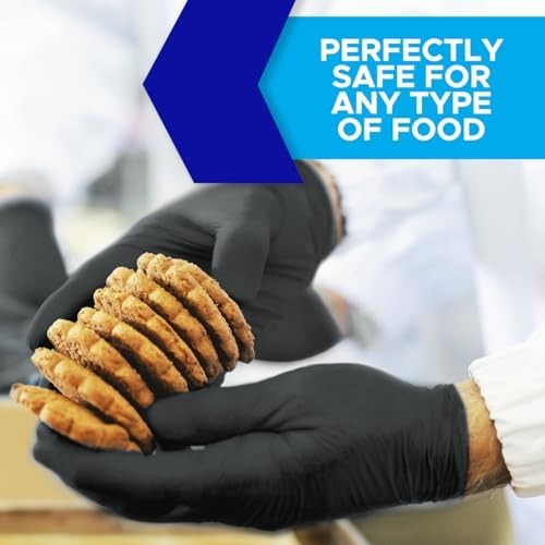 Latex-Free Nitrile Exam Gloves – Powder-Free Disposable for Medical, Cleaning &
