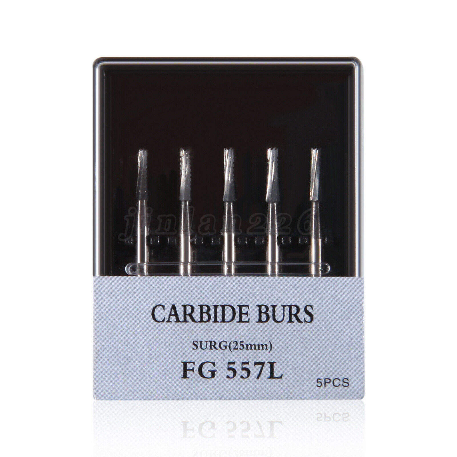 Dental 557 FGOS Surgical Carbide Burs 25mm Length FG-557XL 5Pcs/Box