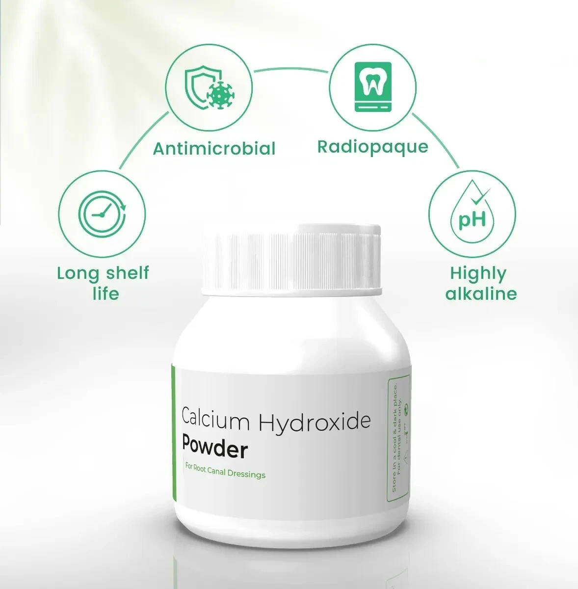 Waldent Calcium Hydroxide Powder for dental use