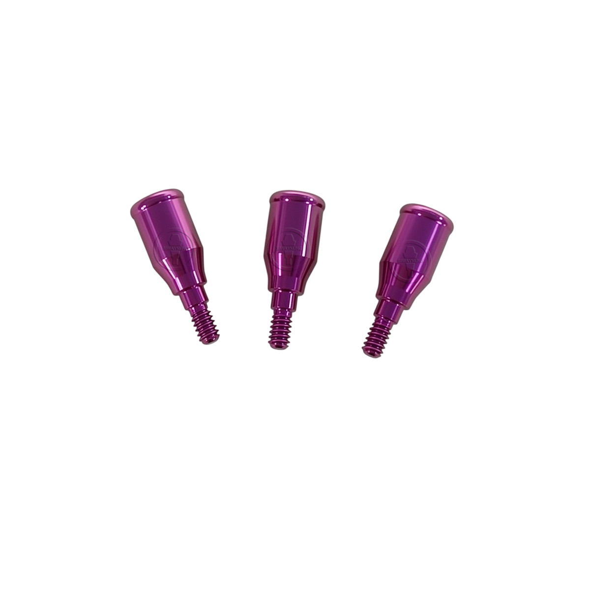Locator abutment Male caps kit fit to Straumann BLX RB GH1.5-5.5