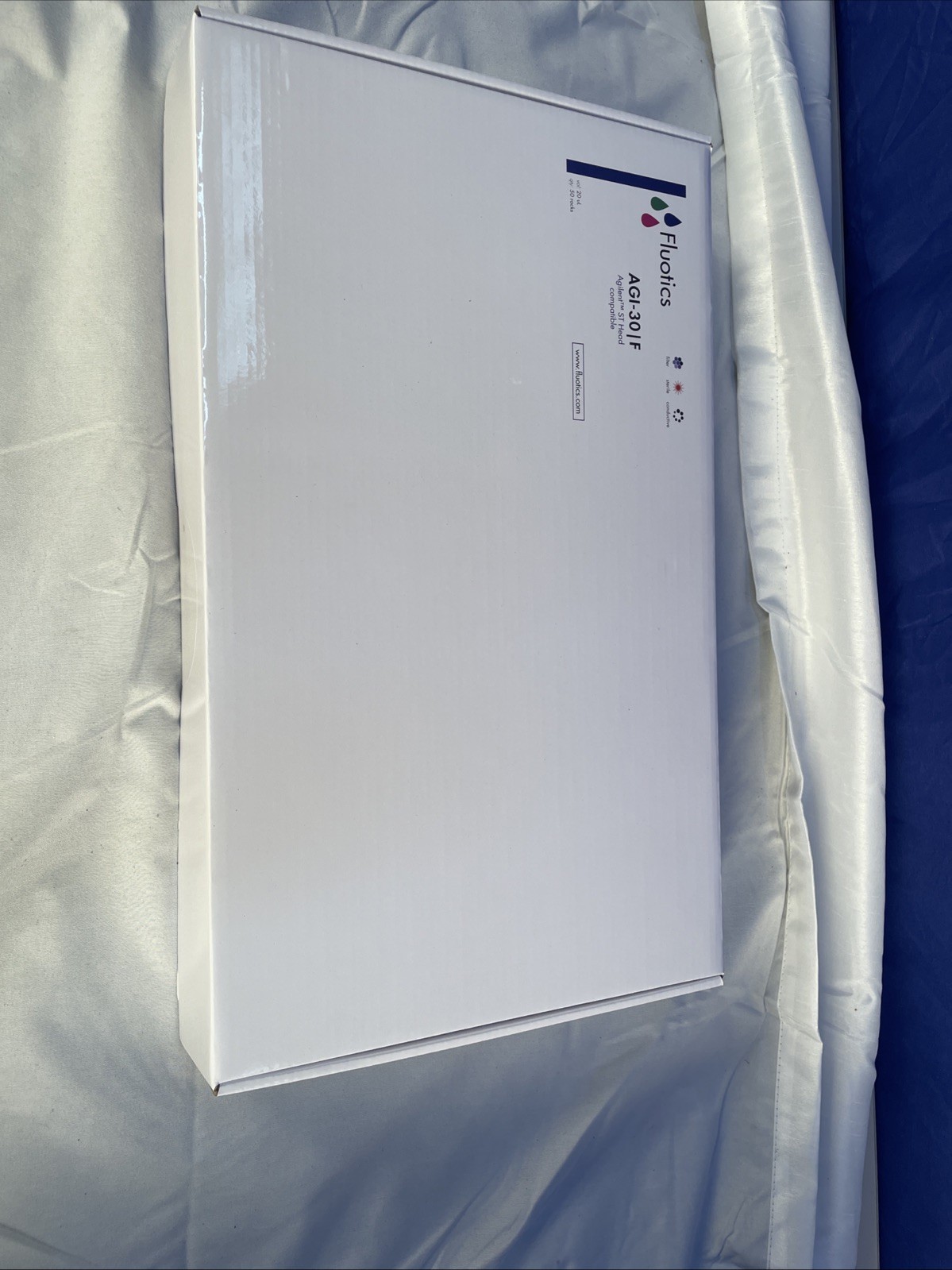 10pk FLUOTICS 20μL Robotic Pipette Tips Agilent Filter Sterile AGI-30.F