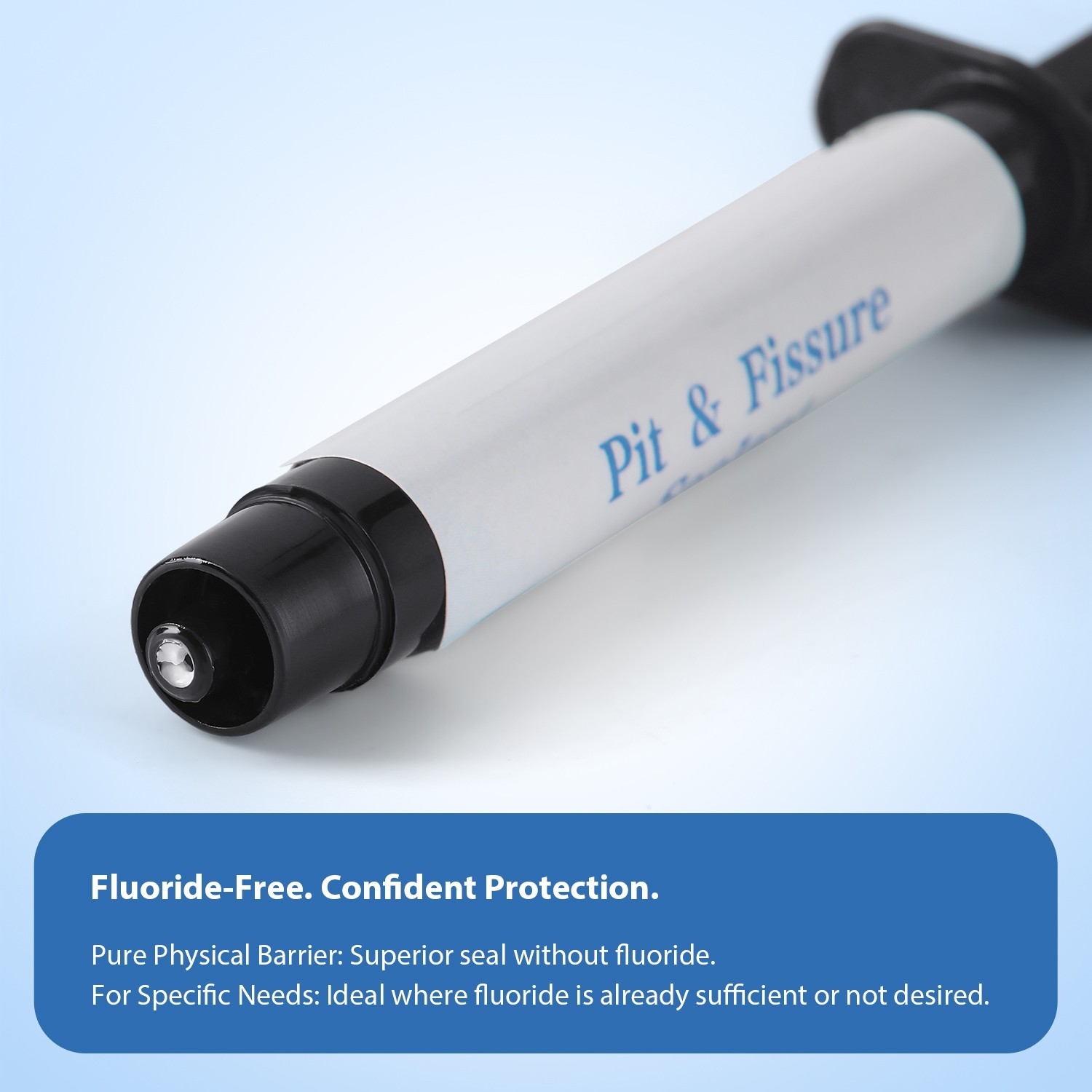 Dental Light Cure Pit And Fissure Sealant Syringe Caries Prevention Teeth 2.5g