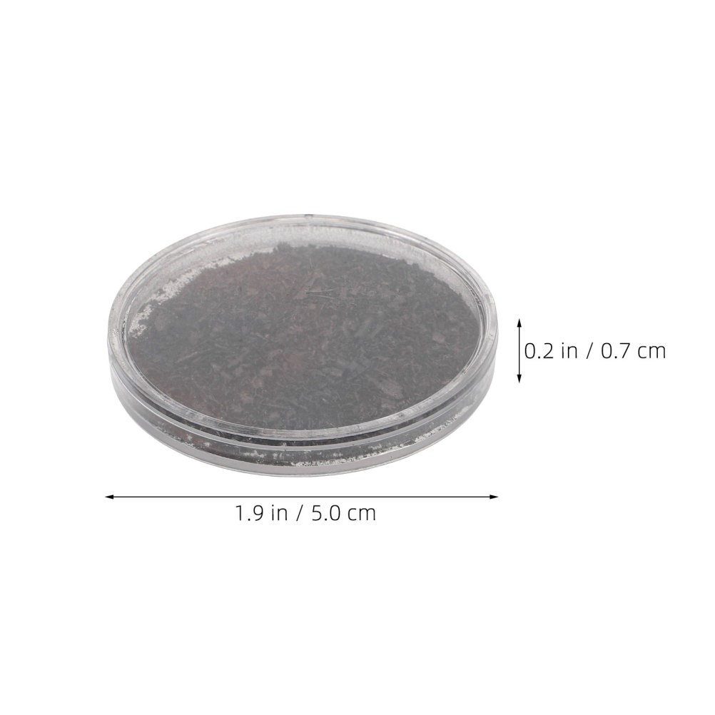 2 Pcs Magnetic Powder Iron Filings Demonstrator and Magnets Sand