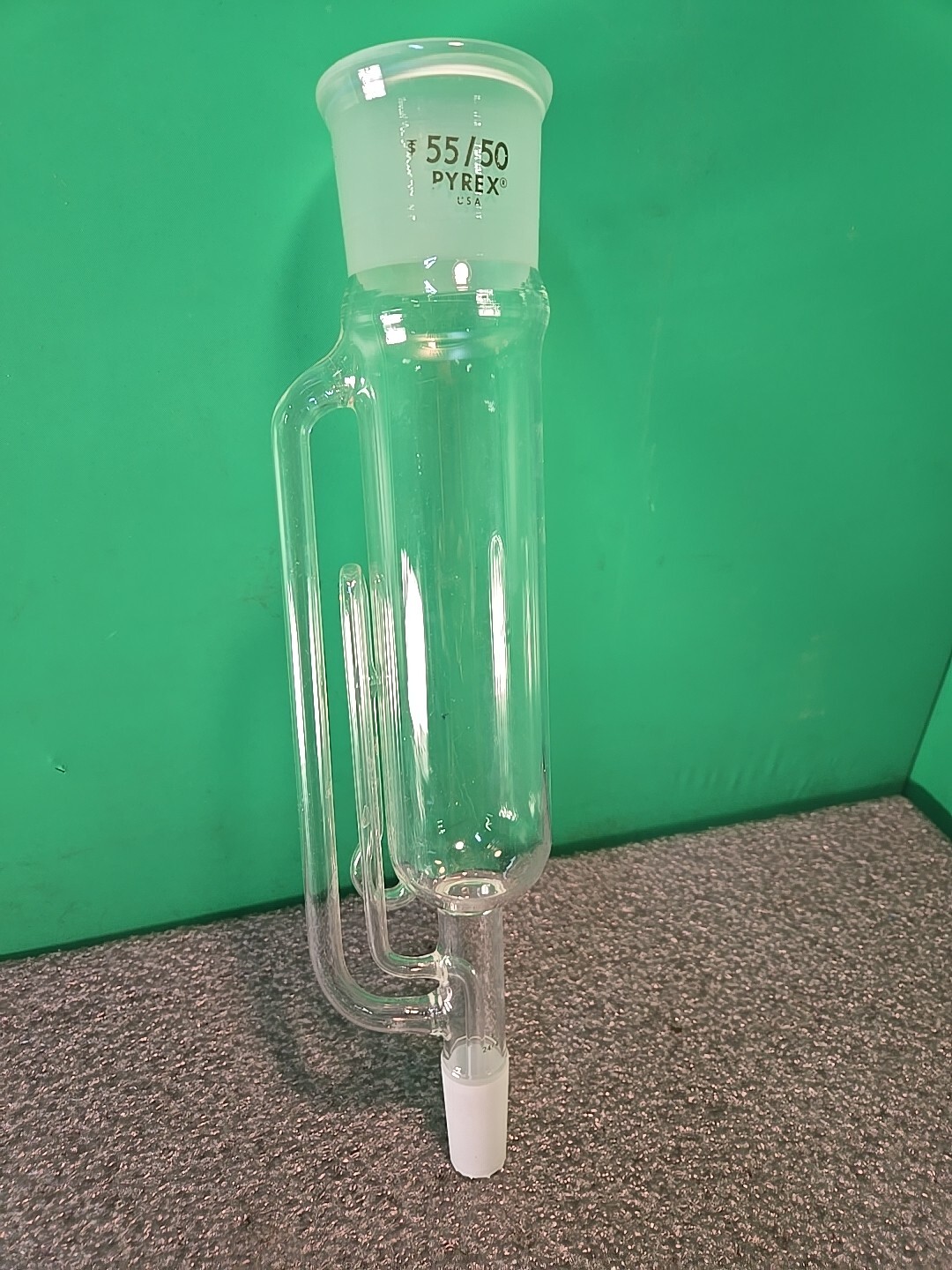 Pyrex 55/50 & 24/40 SOXHLET EXTRACTOR | IN GOOD WORKING ORDER + Condition