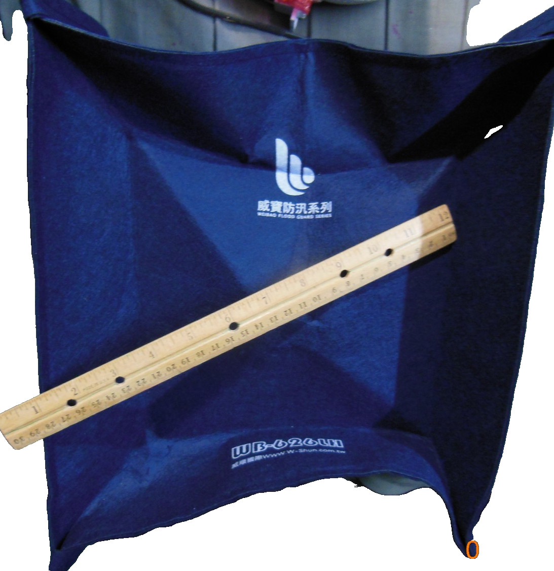 WEIBAO Square Tech Sandbag wHandles – 5 Pack (14″ x 14″), Dark Blue | WB-626LH-A