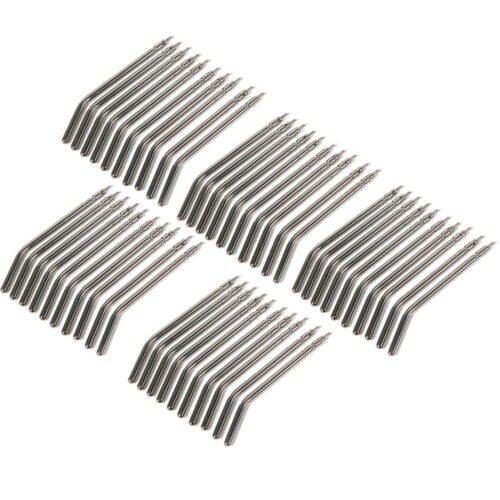100Pcs Dental Air Water Spray Triple Syringe Autoclavable Nozzles/Tips/Tubes