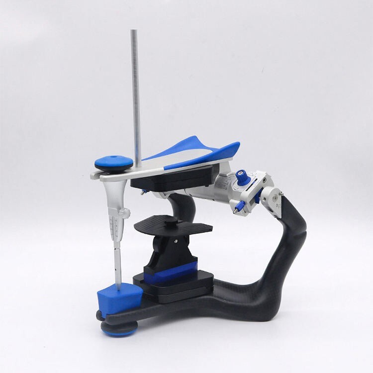 Dental Lab Fully Adjustable Articulator and Facebow Calibration Kit with Case