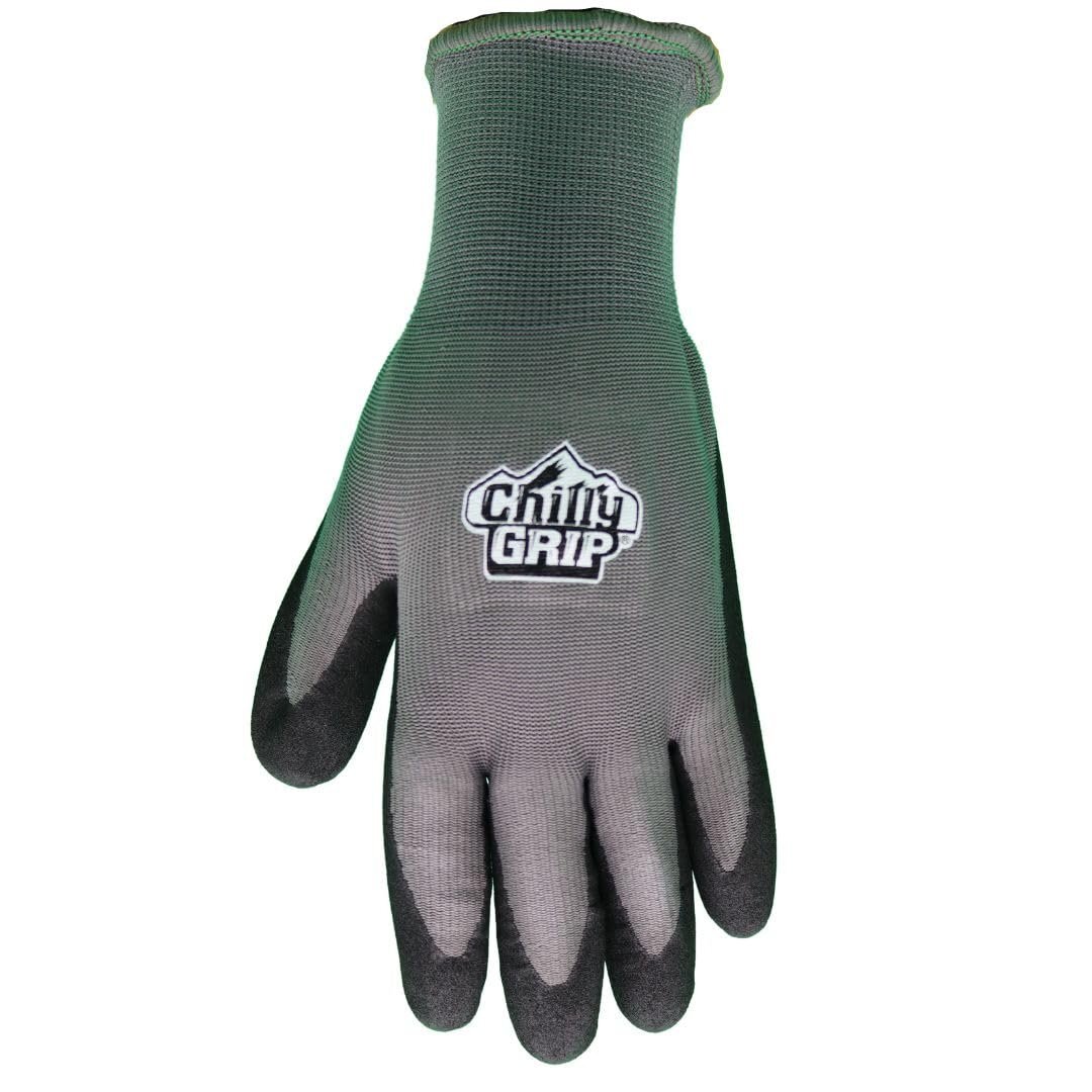 Red Steer A320 Gray Large Nylon Full Fingered Work & General Purpose Gloves -…