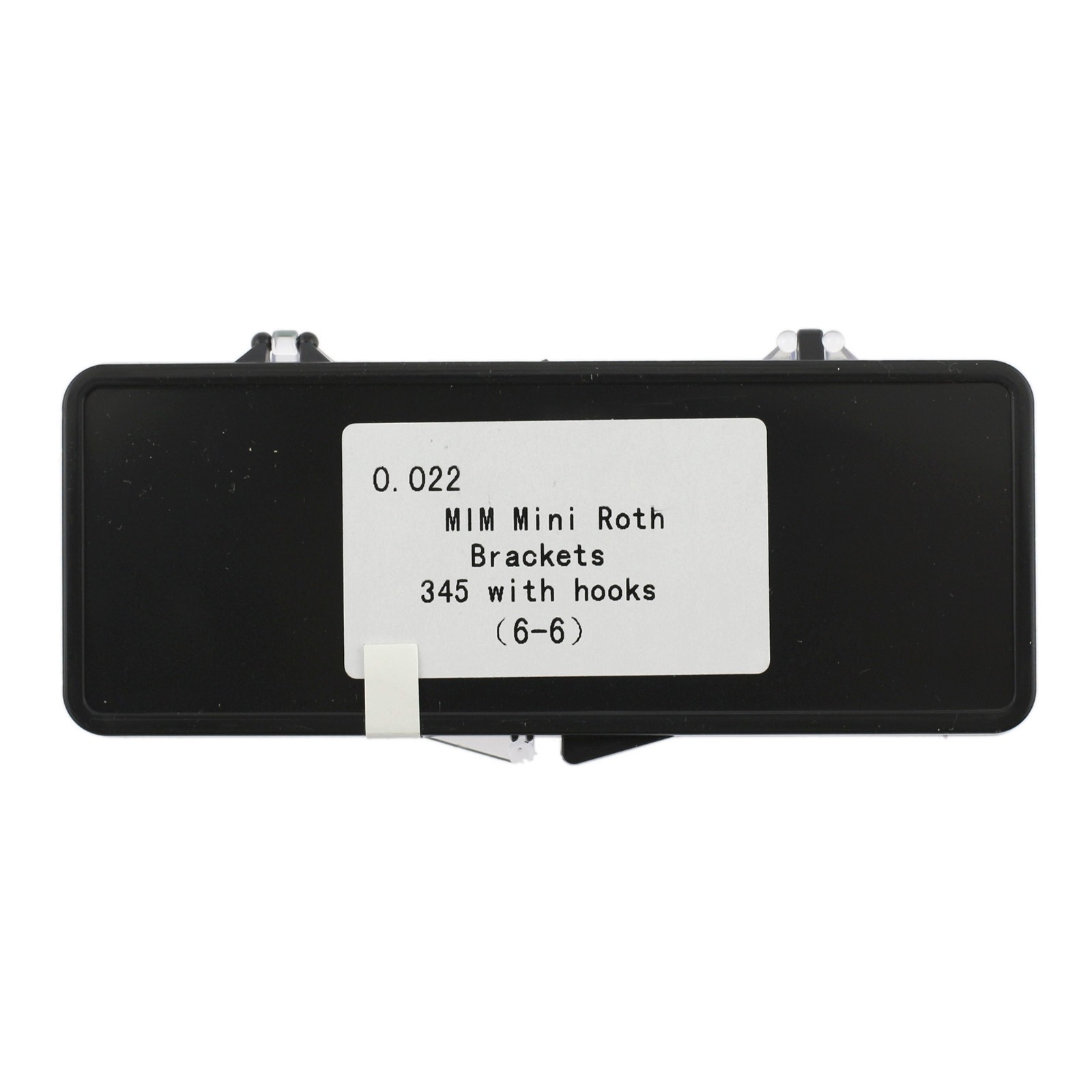 Orthodontic Mini Roth Brackets Dental Metal MIM MBT Braces 022 345HK Hooks 6-6