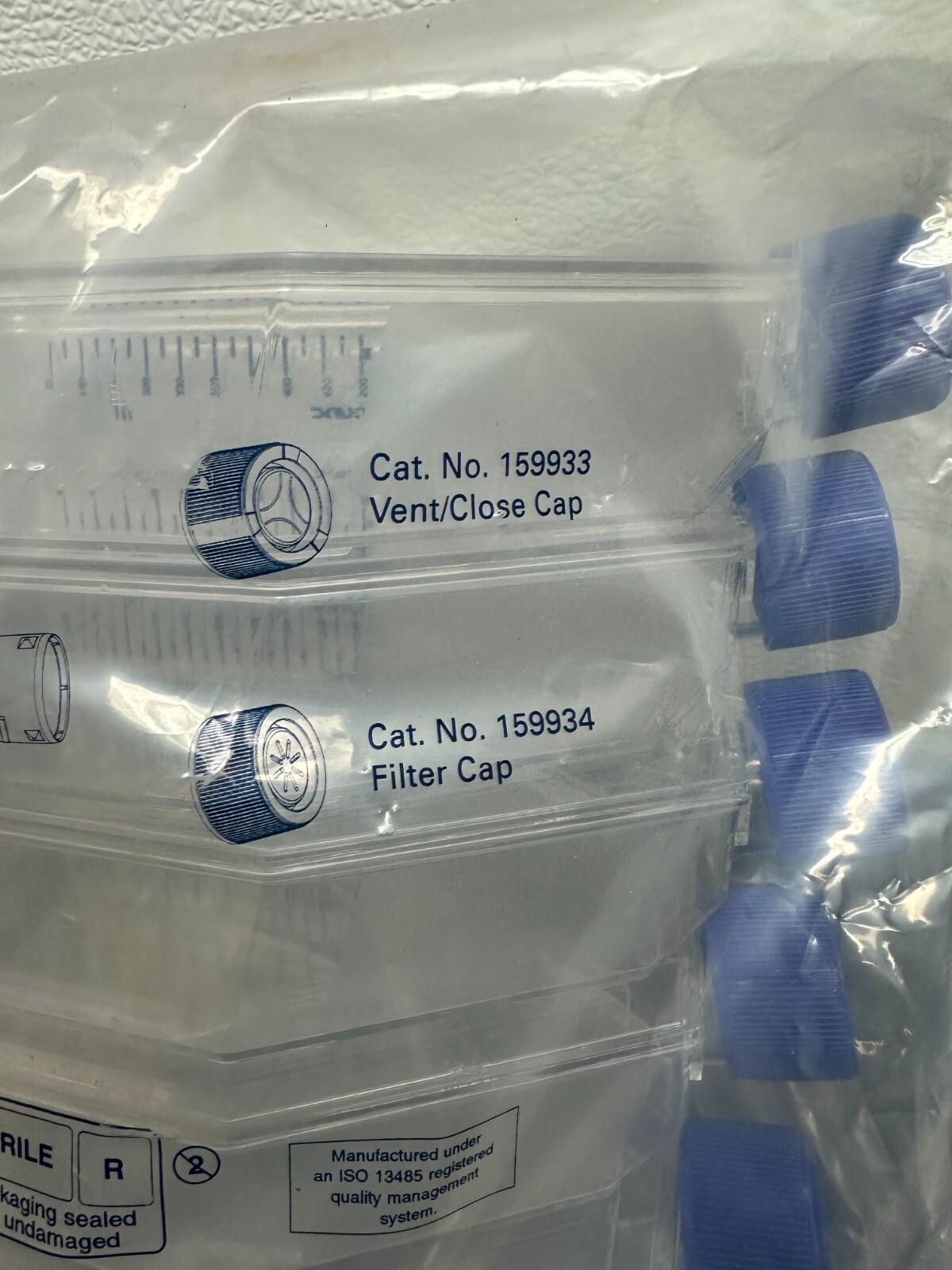 Thermo Scientific 225cm2 EasYFlask Cat No 159933 Cell Culture Flask Lot 10 PCS