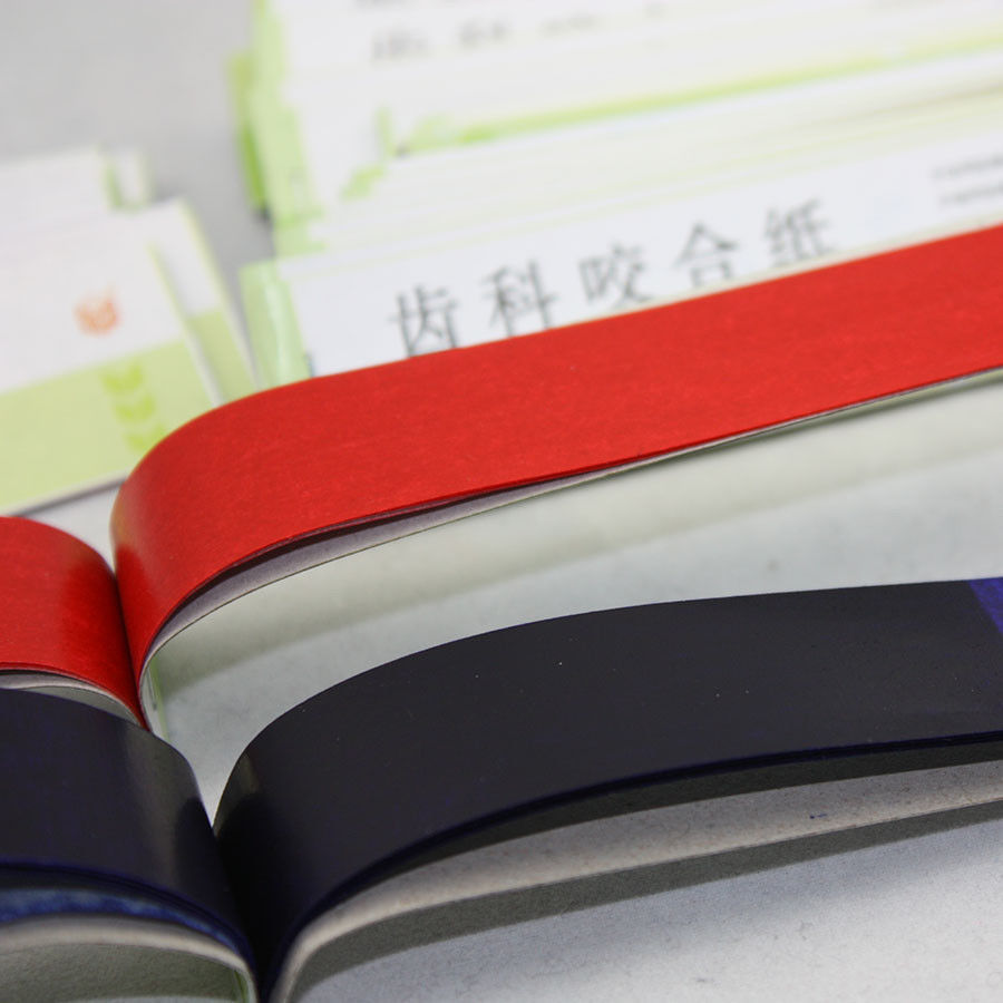 2 Box Dental Articulating Paper Practical Soft Thin Strips (400 SHEETS) Red&Blue