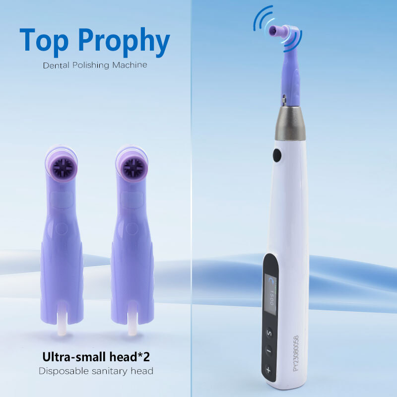 Dental Cordless Hygiene Prophy Handpiece Rechargeable + Prophy Angle