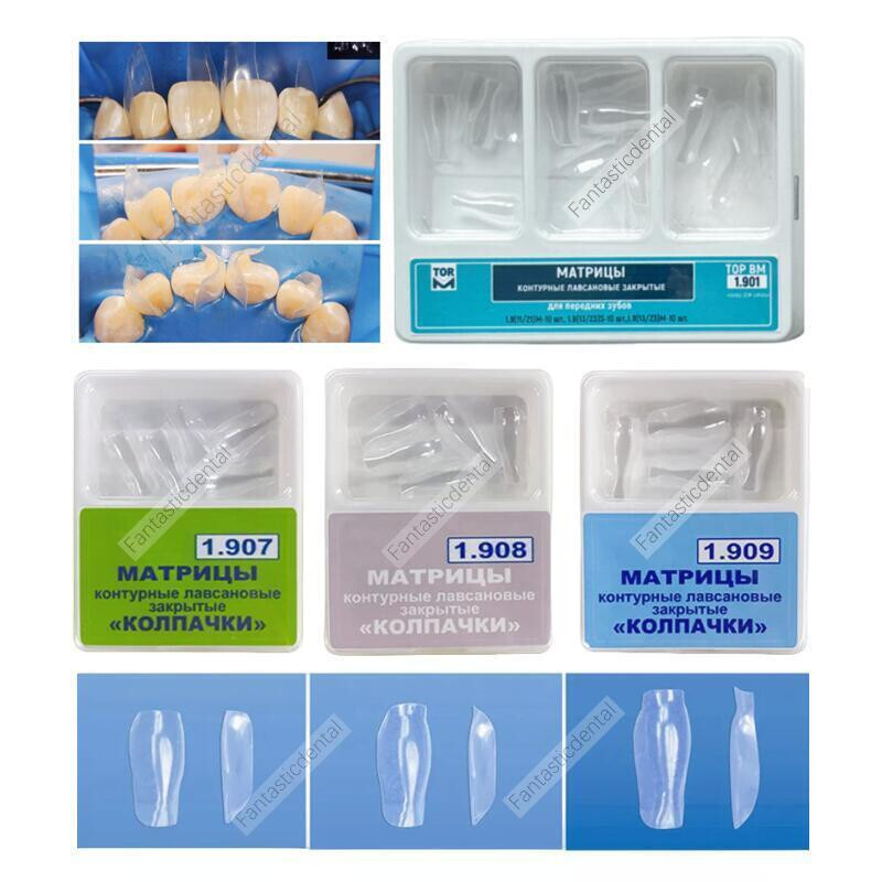 Dental Clear Matrix TOR VM Matrice Anterior Matrices BT Fit Bioclear L/M/S 10Pcs