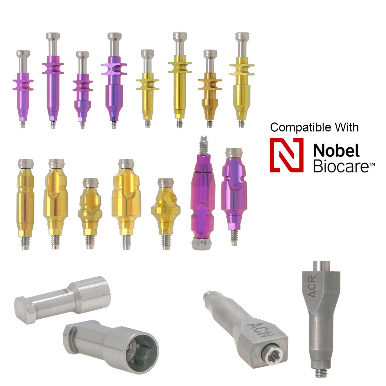 US Implant Scan Body / Analog / Transfer Coping for Nobel Biocare Active