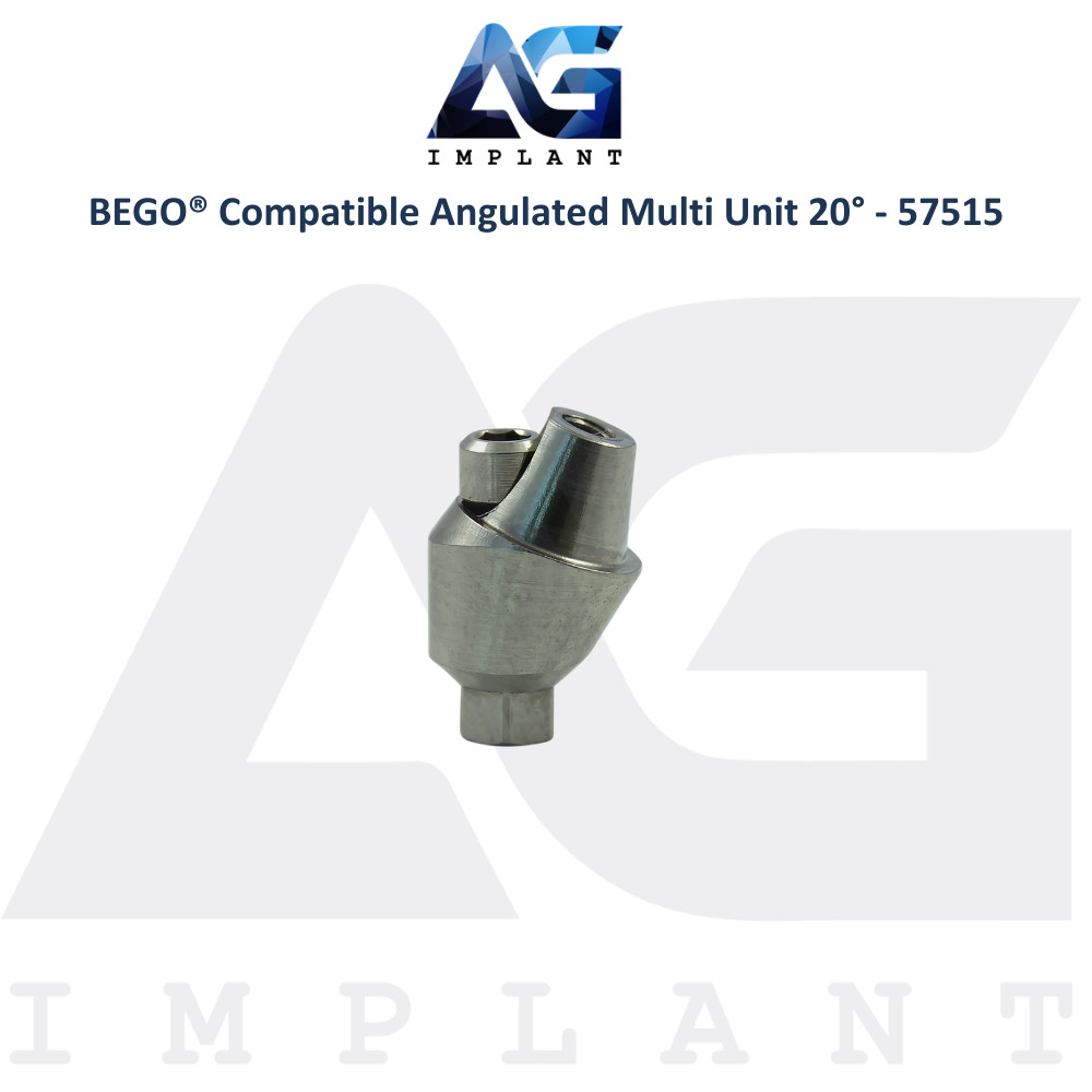 Angulated Multi Unit 20° Prosthetic Compatible with BEGO® – 57515 Dental Lab