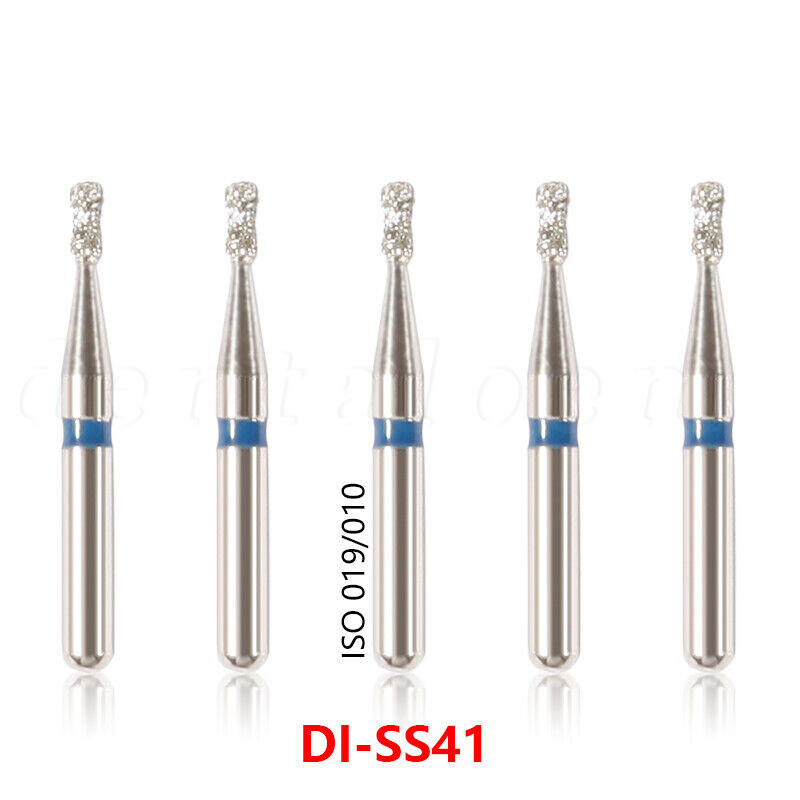 100x Brocas de fresa de diamante para dentista dental Taladro FG 1,6 mm 20 OEM