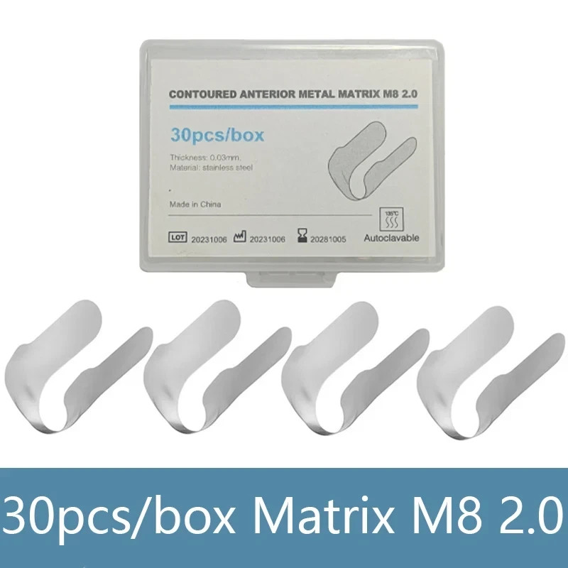6 Types Dental Endodontic Soft Clamp/Proximal Clear Anterior Strips/ Matrix Band
