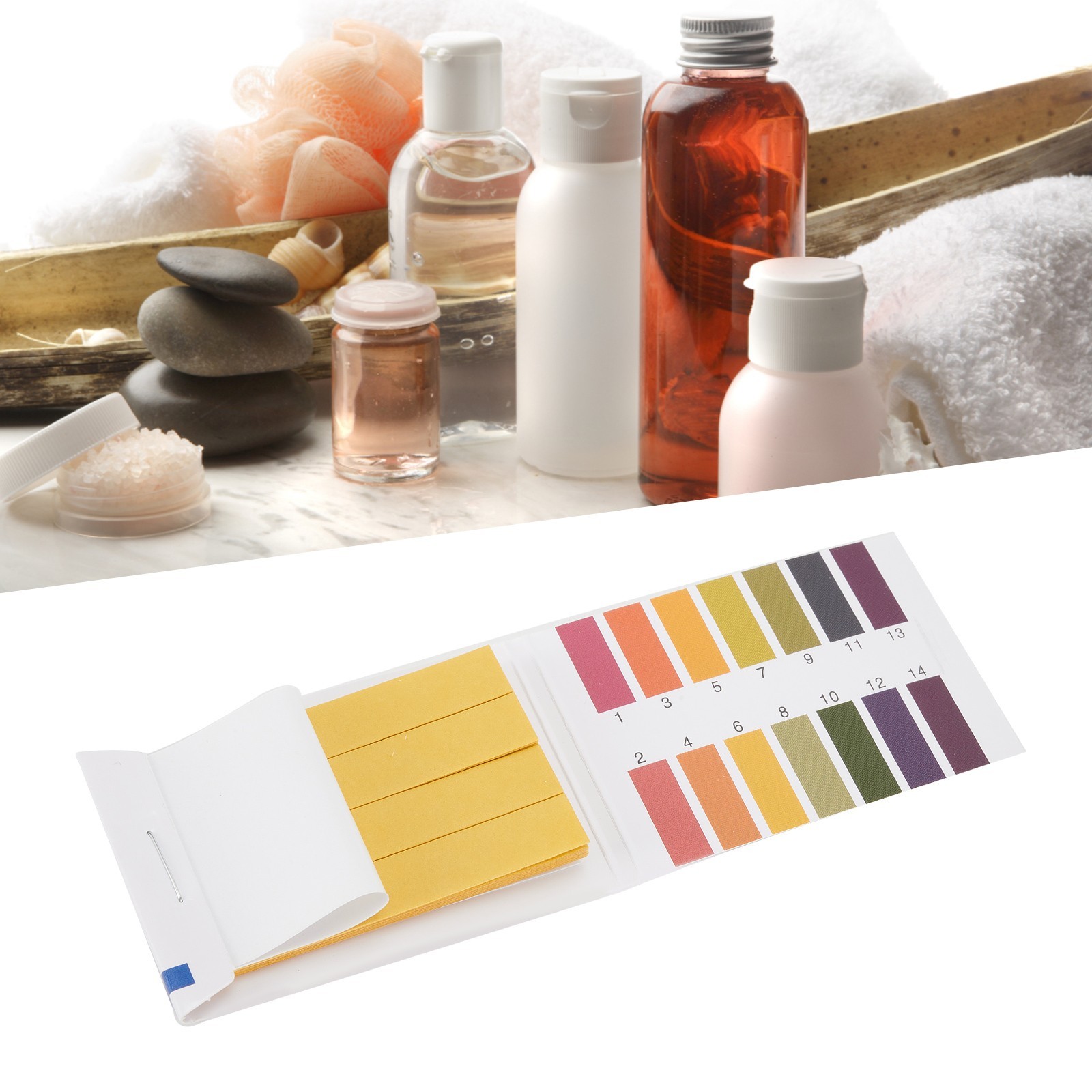 pH Testing Strips 1-14 Range Litmus Paper for Acid Alkaline Solution Check