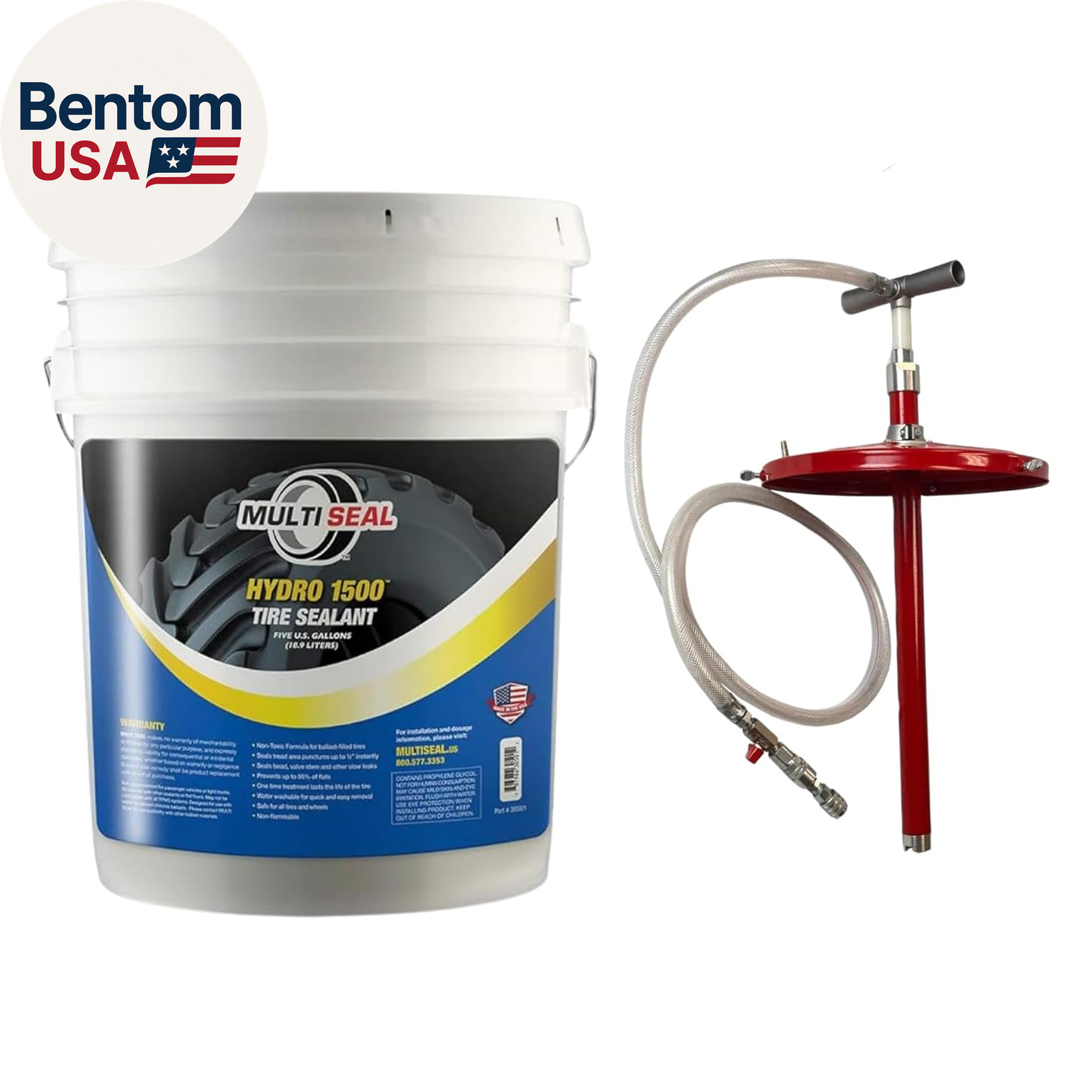 HYDRO 1500 Propylene Glycol Based Formula – Liquid Ballast-Filled Tire Sealant f