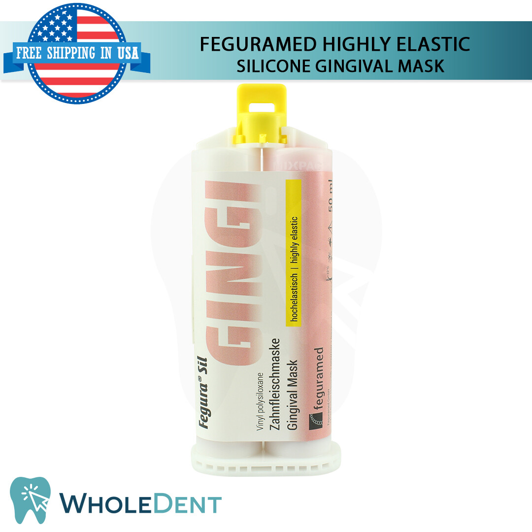 Highly Elastic Silicone Gingival Impression Dental Lab Prosthetic Model Tissue