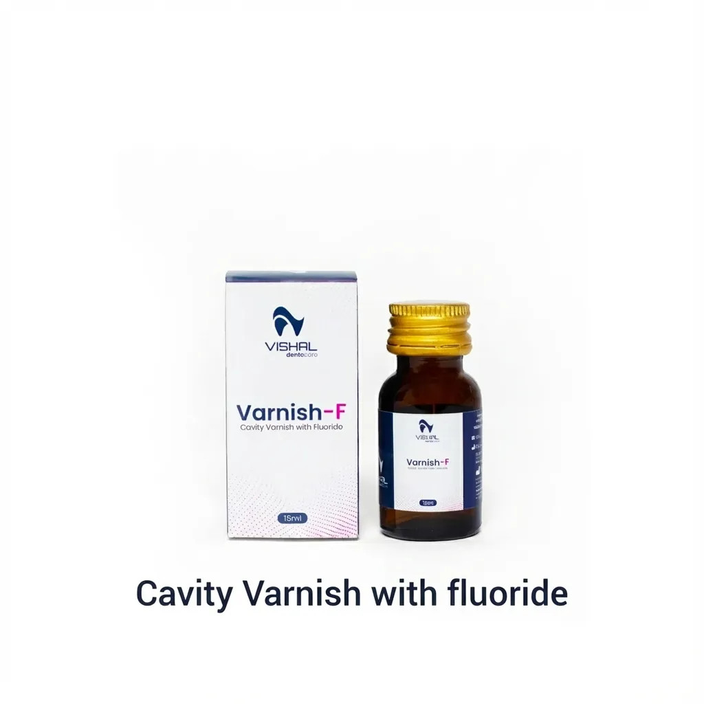 2X Vishal Dentocare Varnish – F 15ml Bottle + Free Shipping