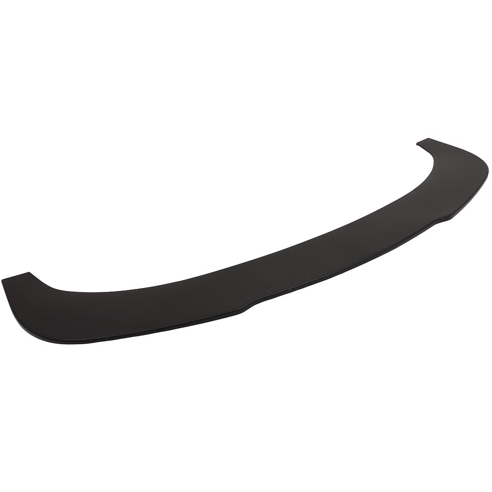 1PC Universal Front Bumper Lip Spoiler Matte Black PU Plastic Air Dam