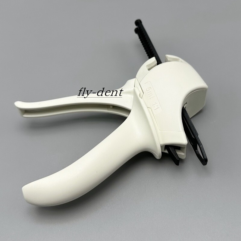 Dental Activa-Spenser Type Dispenser Gun 1:1/10:1 5ml Automix Syringe Cements