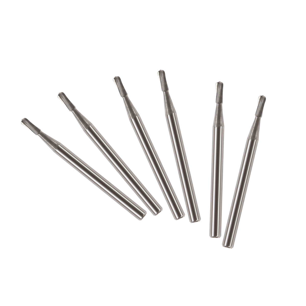 10Pcs Dental Tungsten Carbide Burs Pear-Shaped Tungsten Steel FG 245 Drills st