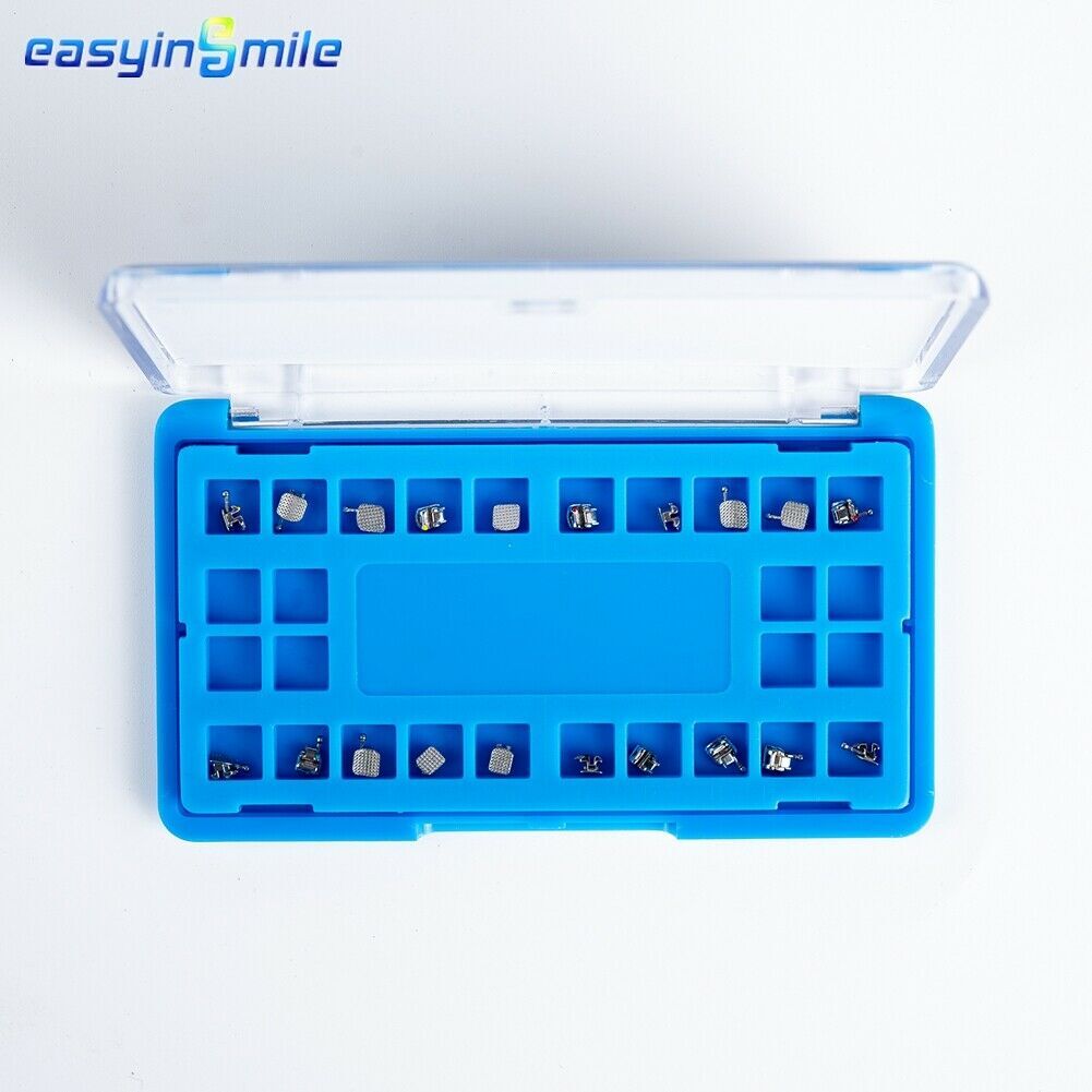 Dental Orthodontic Brackets Self-ligating MINI braces Roth/MBT bonding adhesive