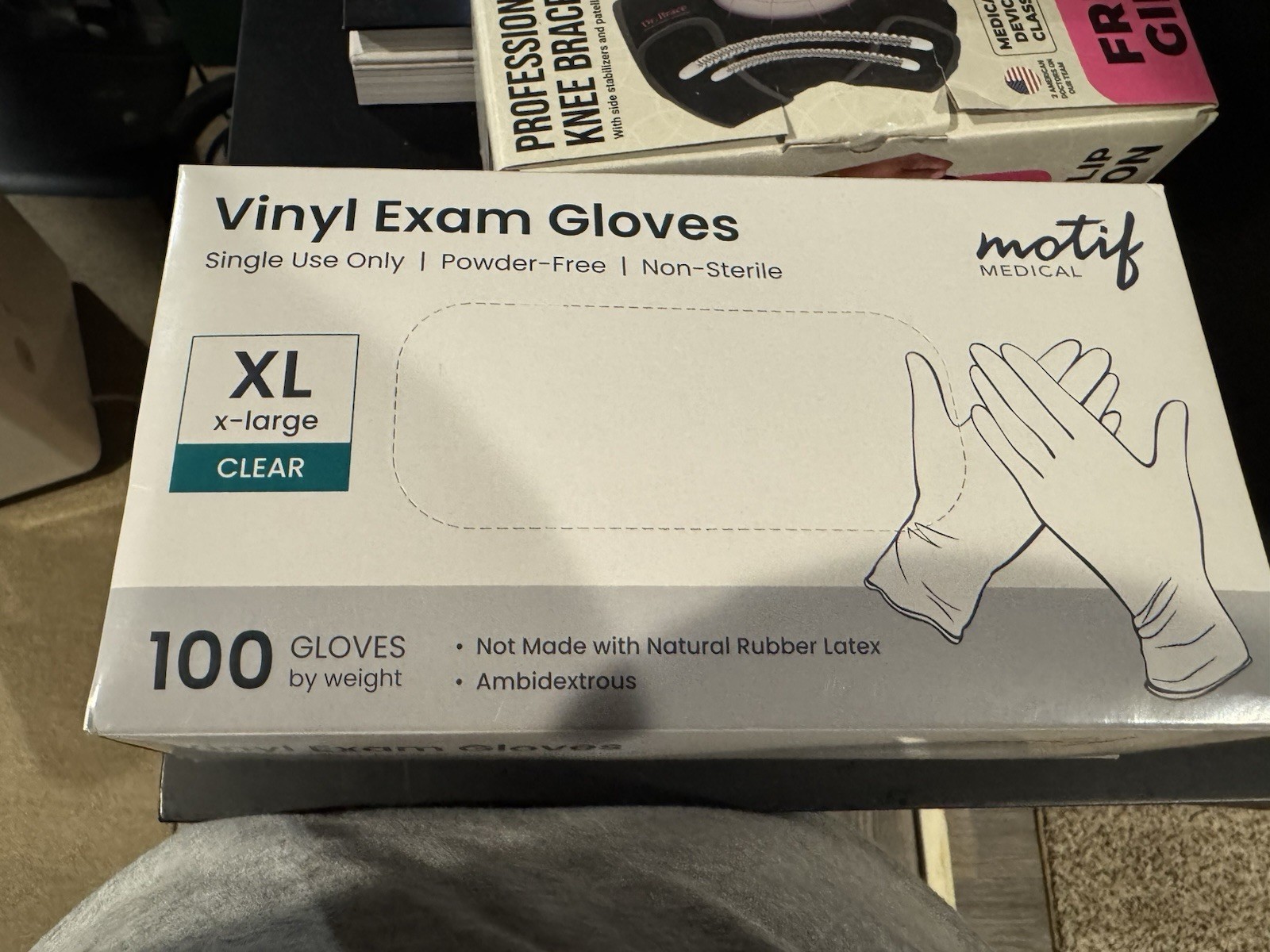 Basic Exam Gloves – Pack of 100, Large