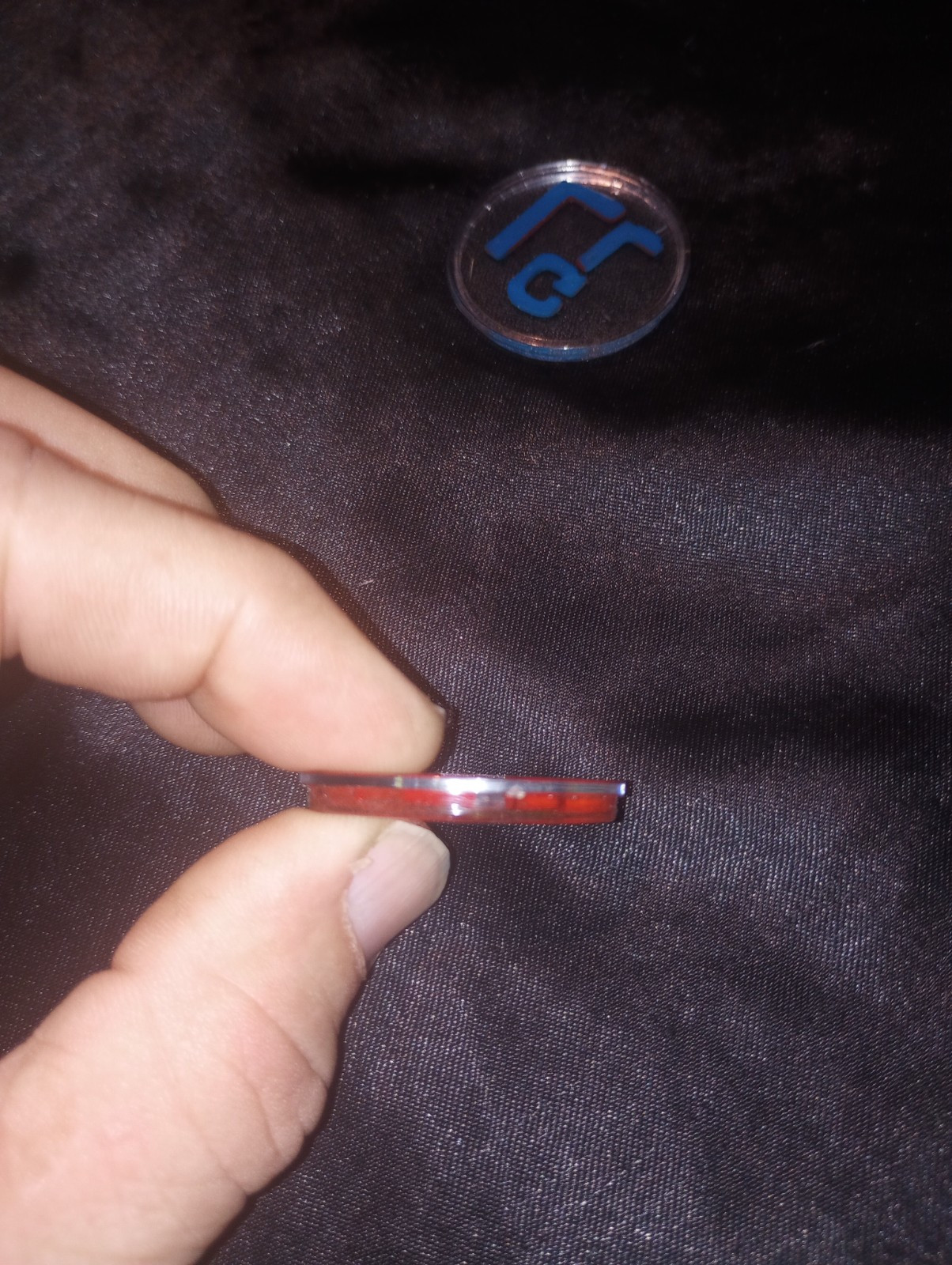 X-ray Markers Red And Blue With Initials GL One Set.