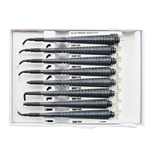 Coltene PERFECT TCS II 8 Sterilizable Electrode Sheaths (1 of Each Type), x2