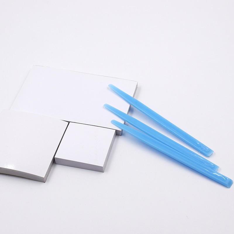 5 Set Dental Impression Poly Coated Paper 2 Side S/M/L Sheet+3 Mixing Spatula