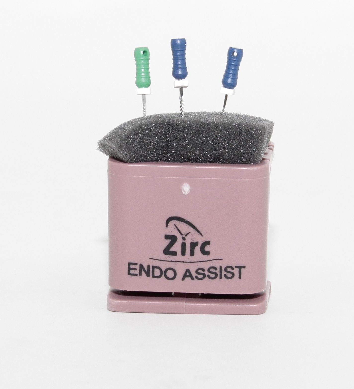 DENTAL ENDODONTIC ASSIST ORGANIZER WITH MEASURING GAUGE AUTOCLAVABLE MAUVE