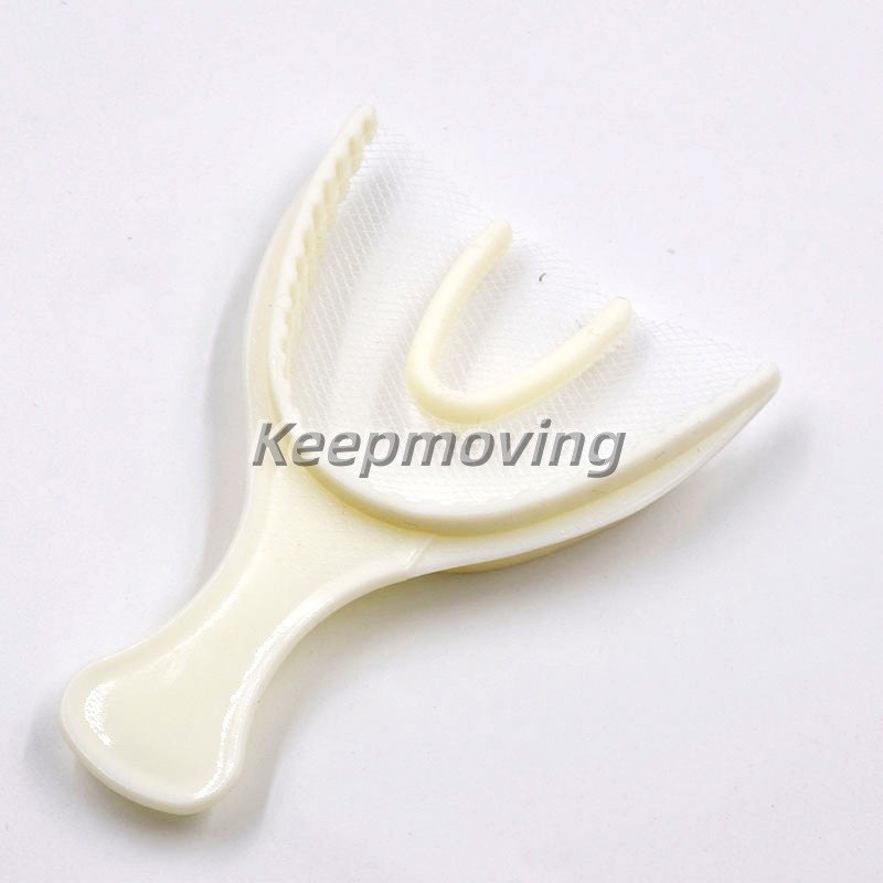 10Pcs/set Dental Plastic Disposable Impression Trays Central Supply Denture U/L