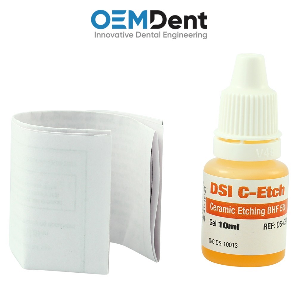Dental DSI C-Etch Ceramic Etching Material Repair Of Porcelain Crowns Bridges