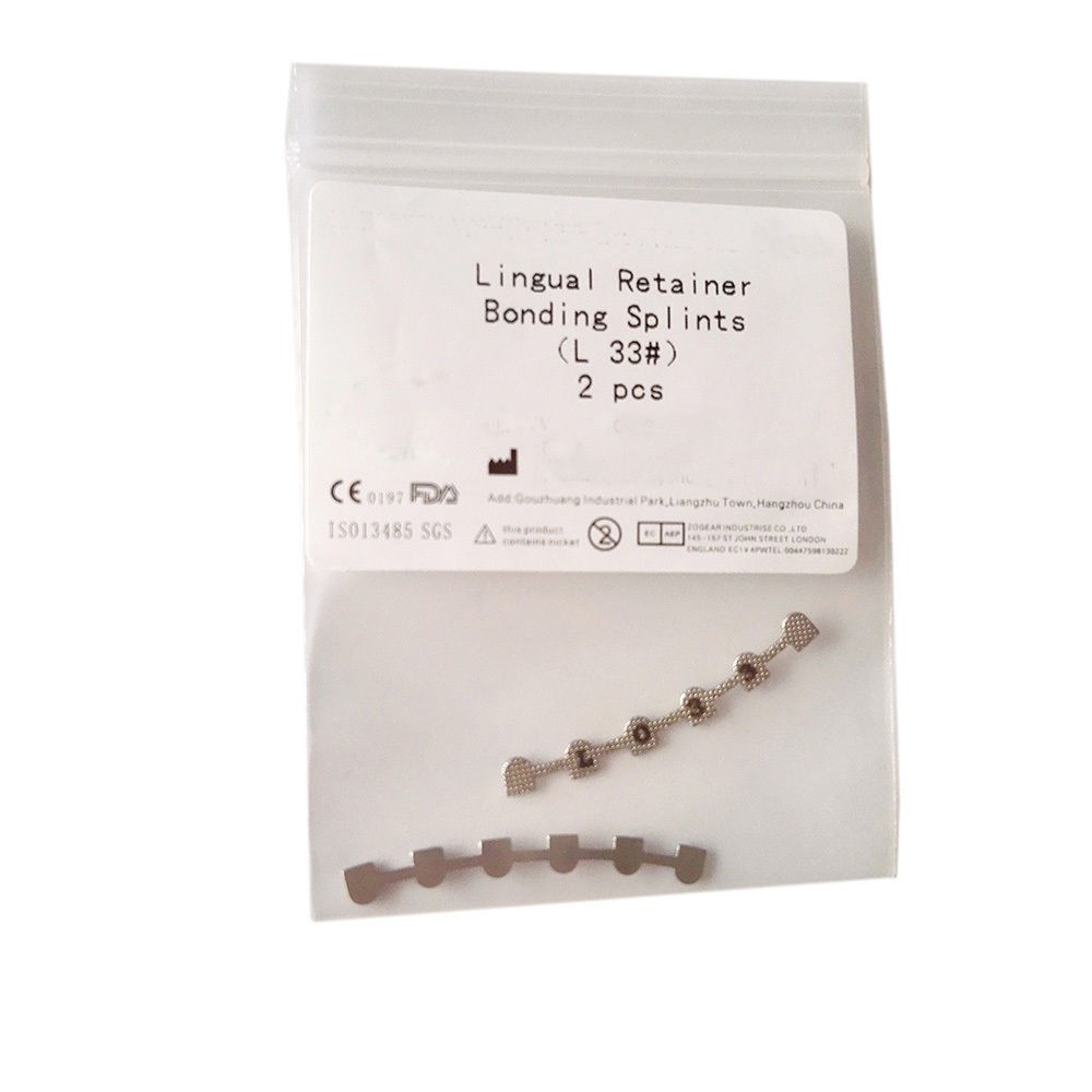 2 Pcs/Pack Dental Mesh Universal Retenedor Splint Wire Base 10 Sizes For Choose