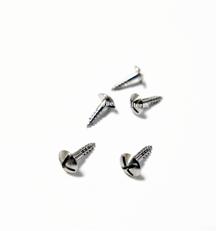 10Pcs Dental GBR Thread Tent Screw Guide Bone Regeneration Membrane Half Screws