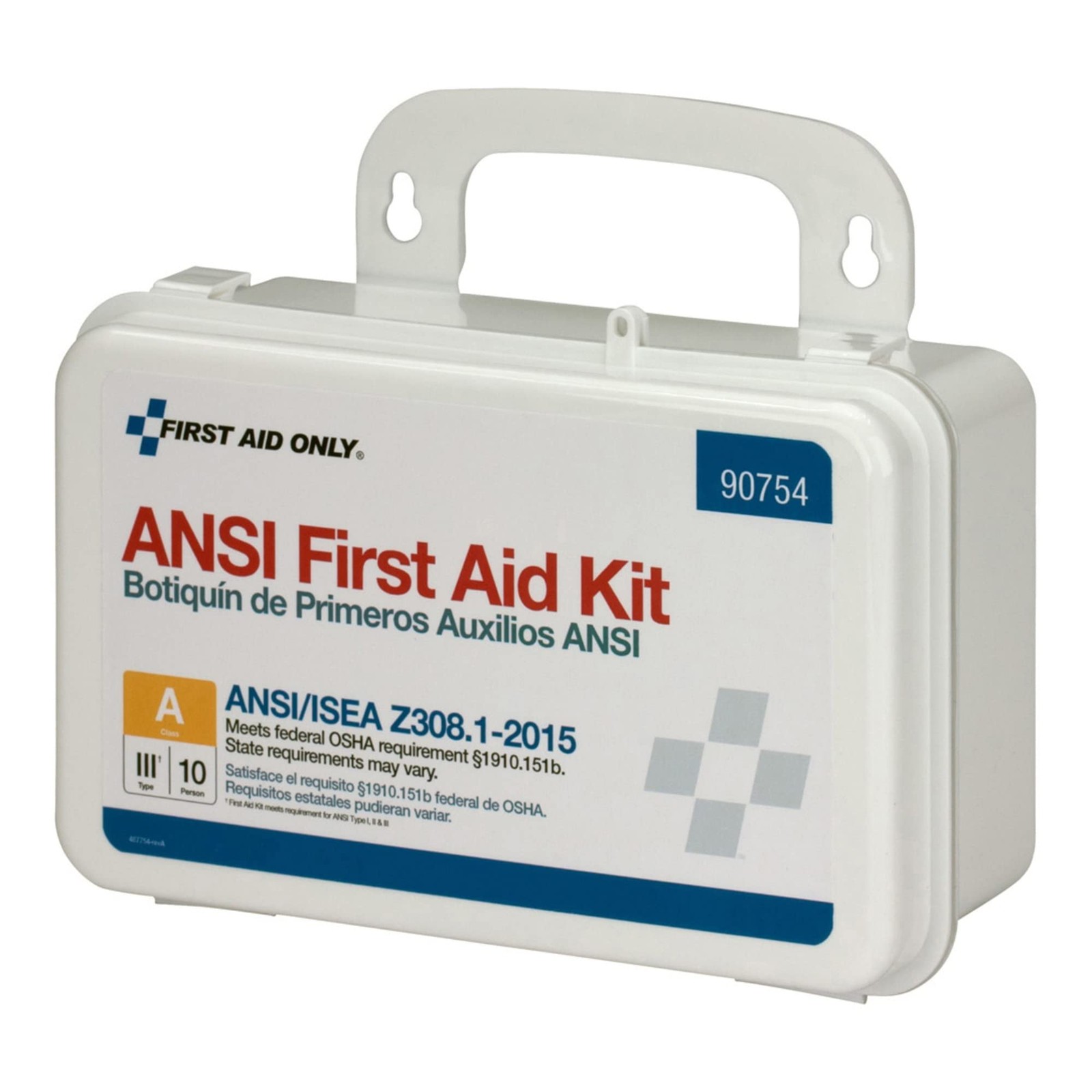 First Aid Only 90754 Bulk Ansi A 10-Person Emergency First Aid Kit For Home