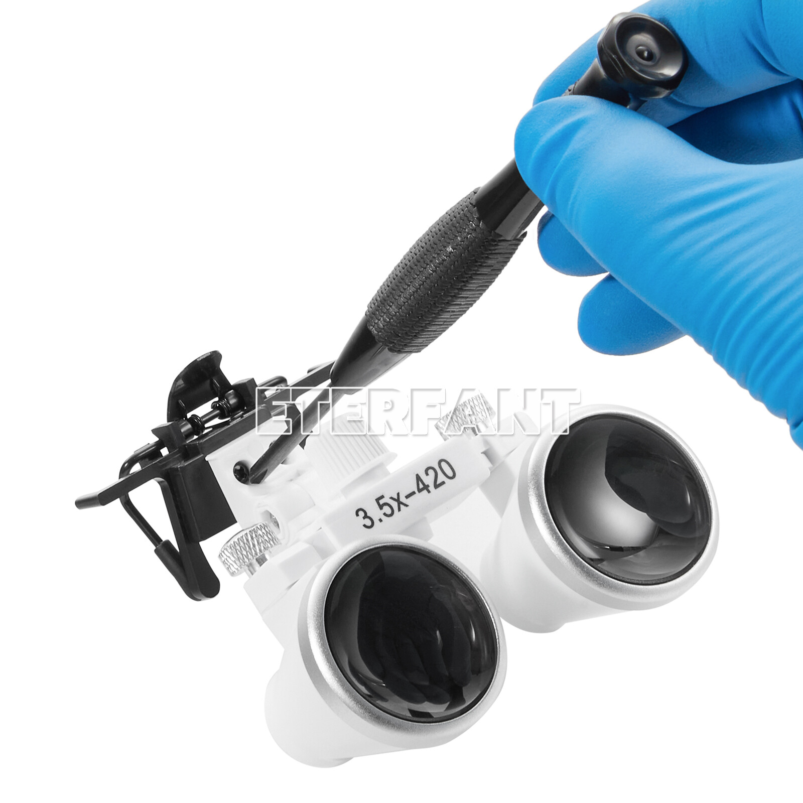 ETERFANT 3.5X Dental Surgical Binocular Loupes Glasses Magnifier Optical Lens