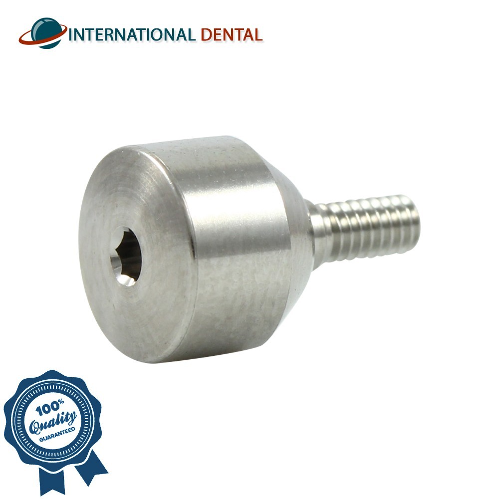 5 Titanium Healing Cap Extra Wide Platform Ø6.3mm Dental Fixture Int Hex 2.42mm