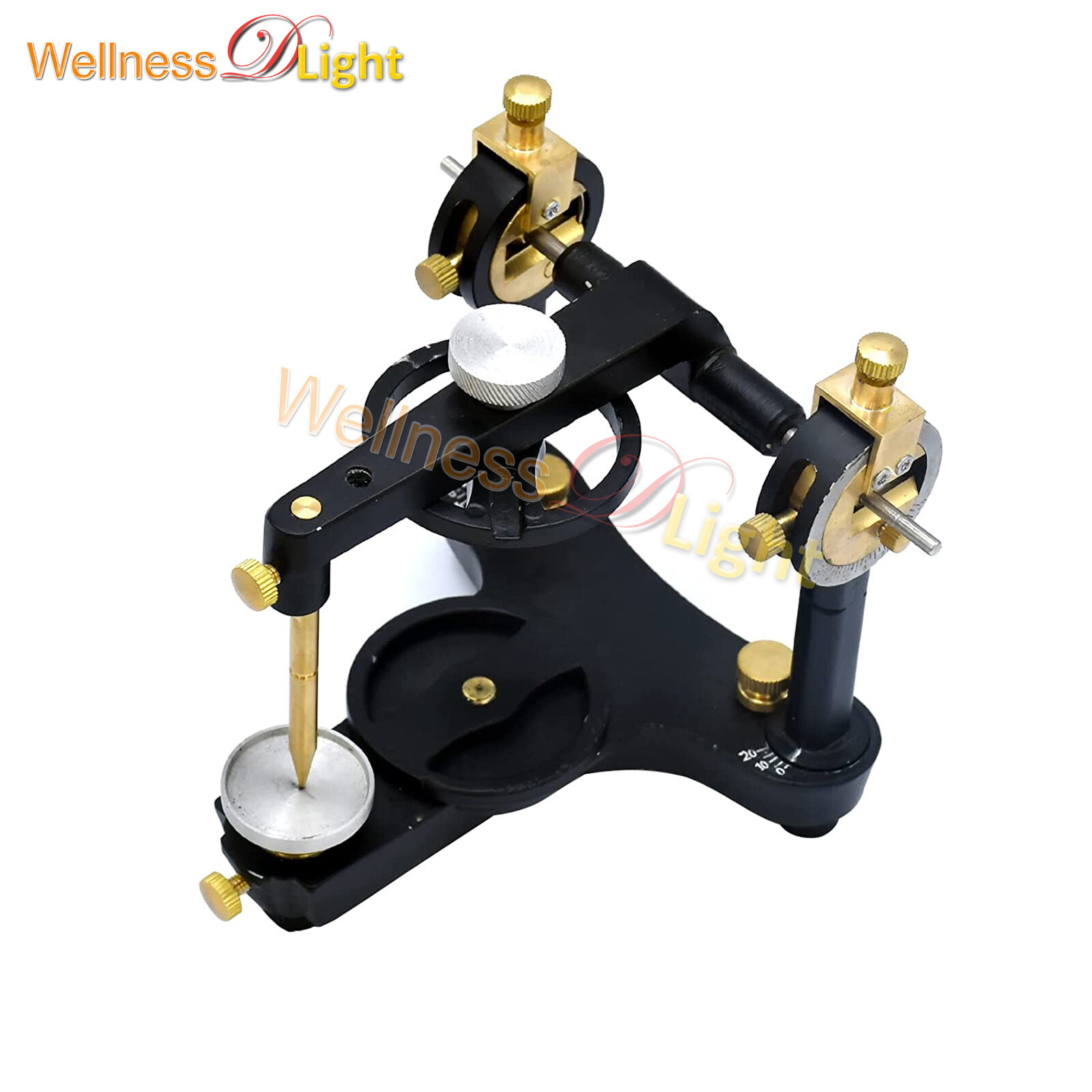 Dental Magnetic Articulator Black, Adjustable Denture Articulator DN-2218