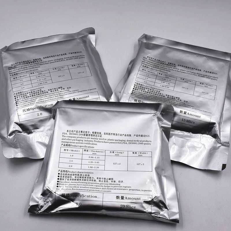 Dental Lab Splint Thermoforming Material Hard 1.0/1.5/2.0mm For Vacuum Forming