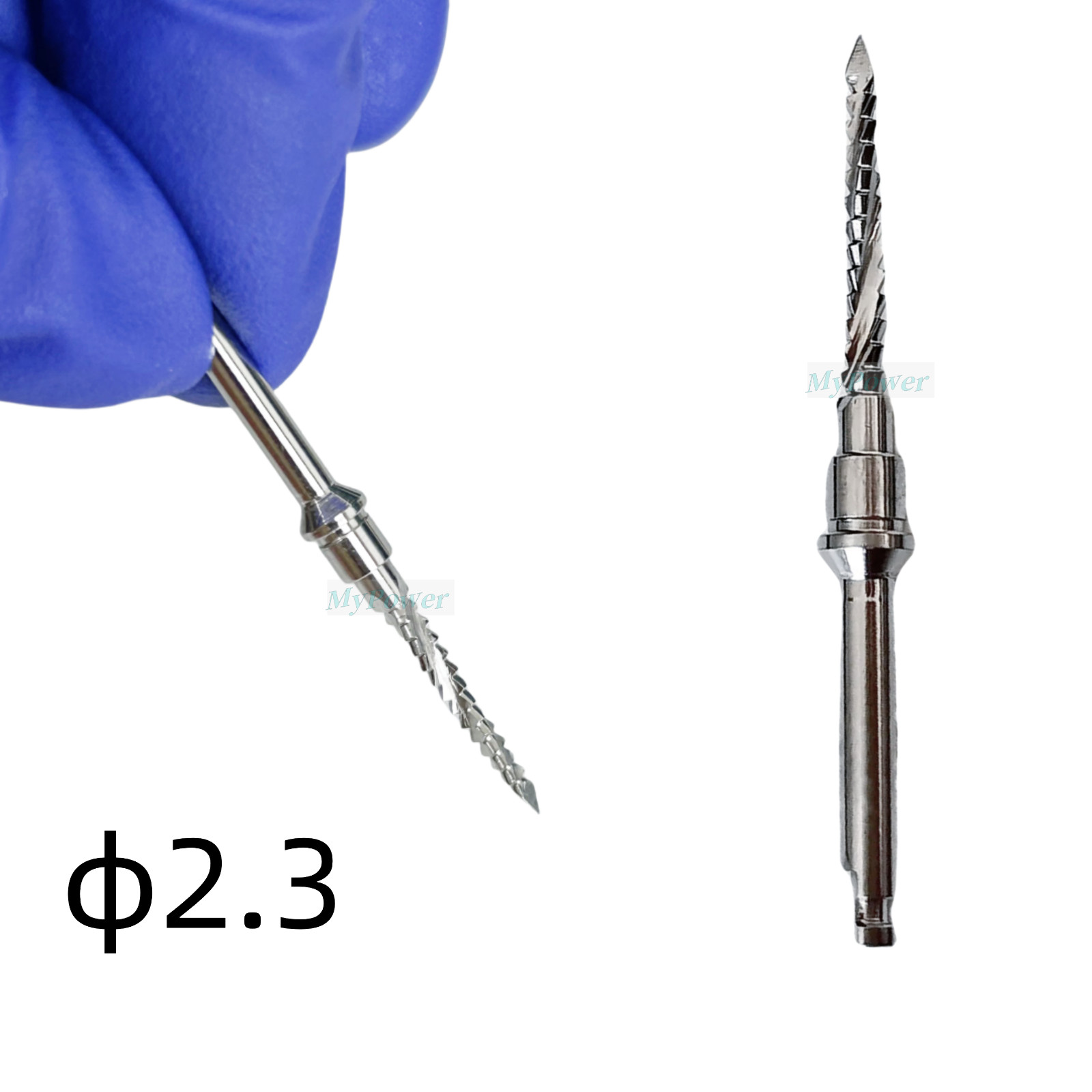 Dental Cross Cutter Drill Implant Bone Cut Debris Blade Point Head Fit Lindemann