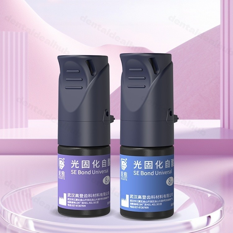 Guanya 8th Gen Self-Etching Adhesive 3ml Light Cure Universal Bonding Agent