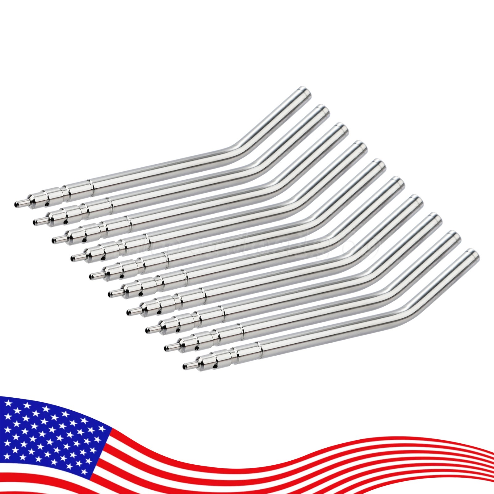 50( Bag) Dental 3-Way Air Water Syringe Disposable Spray Tips Triple Nozzles